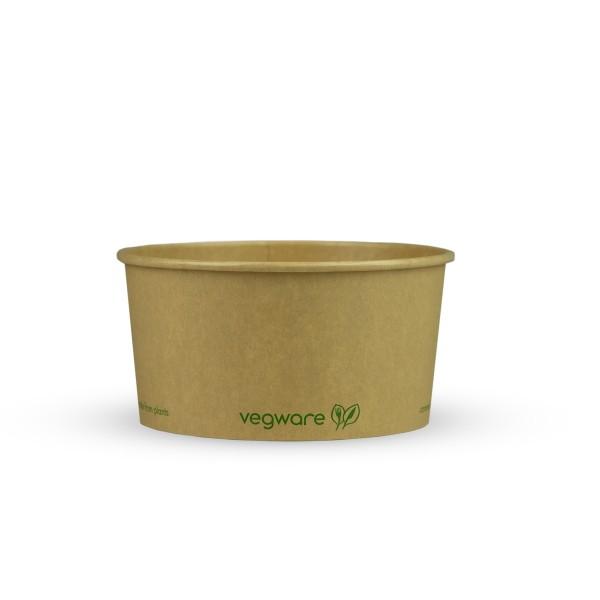 34oz/1000ml round kraft food container, 150-Series - Pack of 300