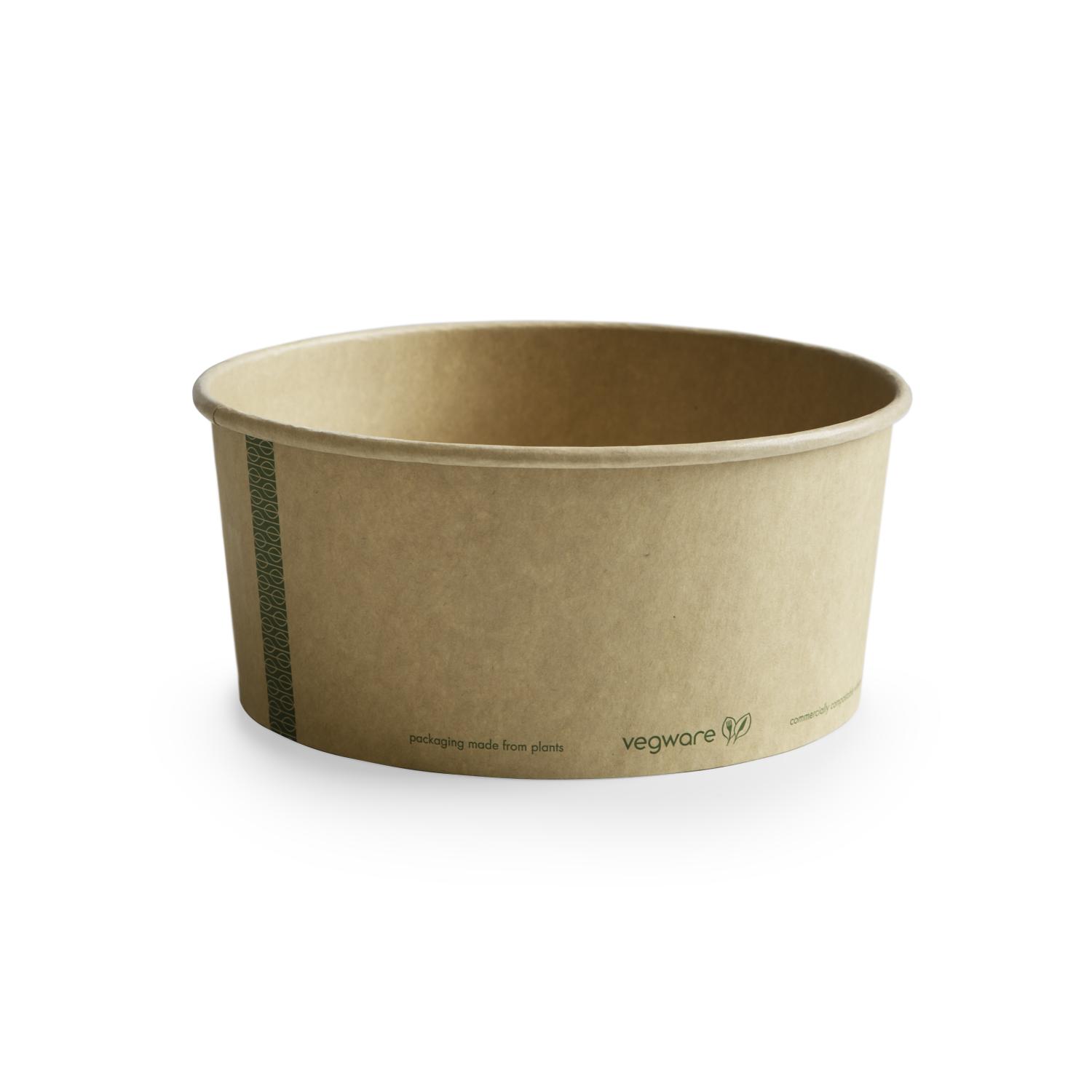 48oz PLA-lined kraft paper food bowl