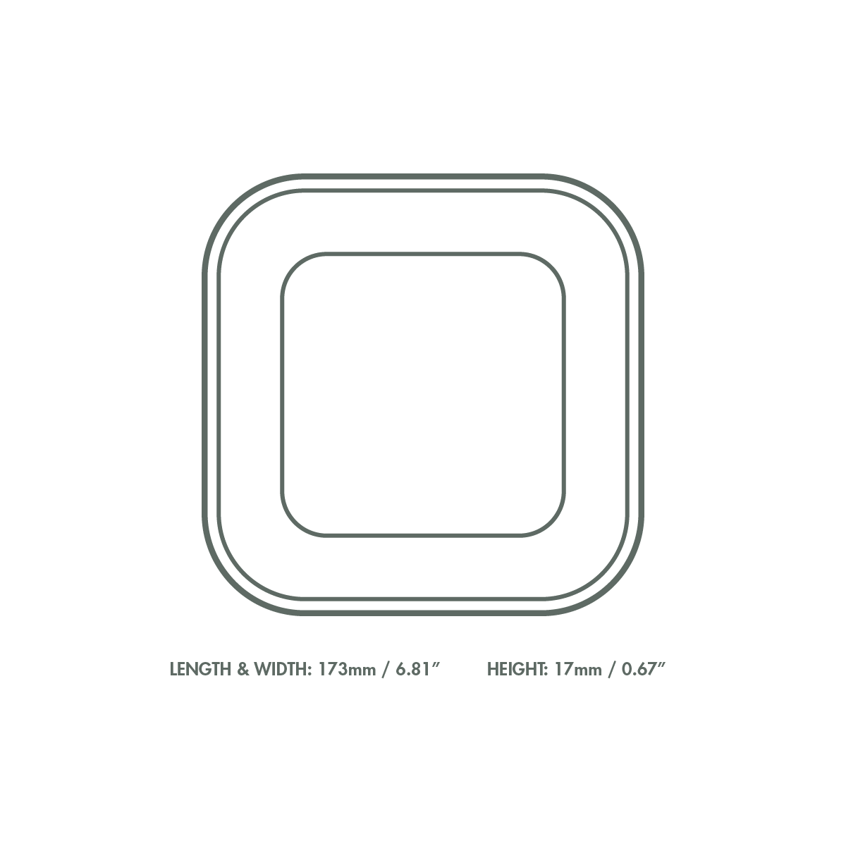 SQLID-7X7W Dimensions