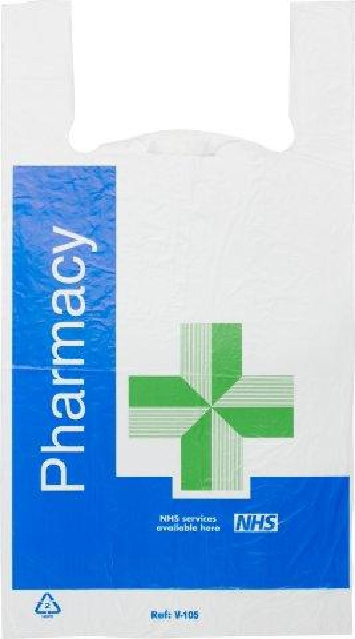Large vest printed Green Cross carrier - 22x18