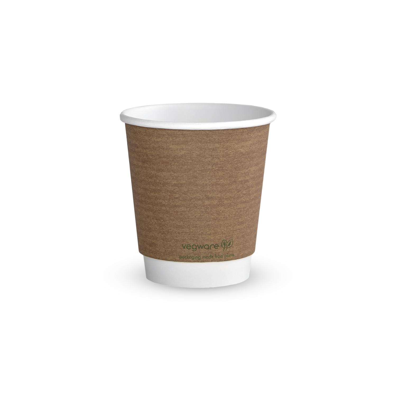 10oz double wall brown kraft cup, 89-Series Pack of 500