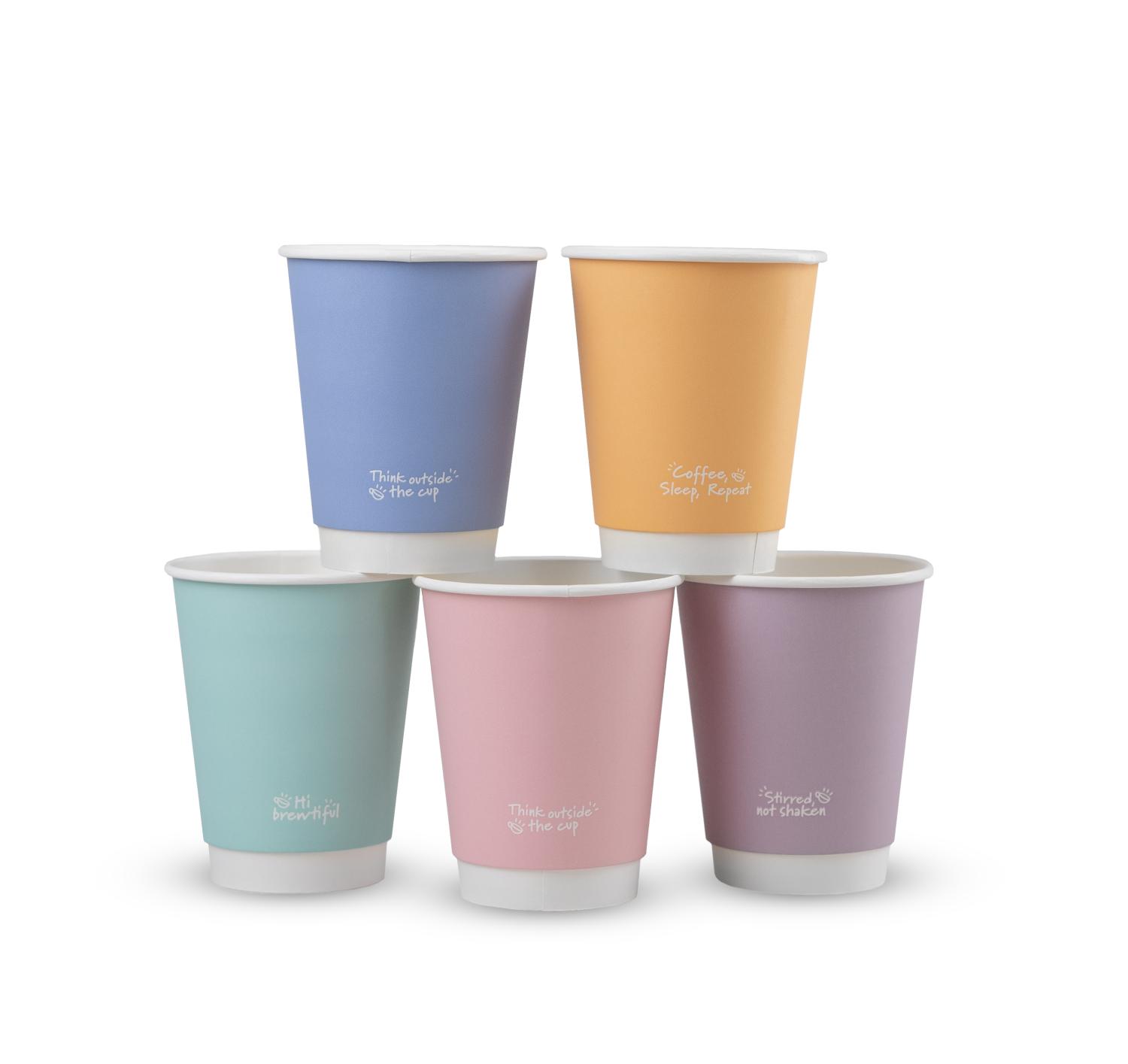 8oz Feel Good double wall hot cup, 79-Series - Pack of 500