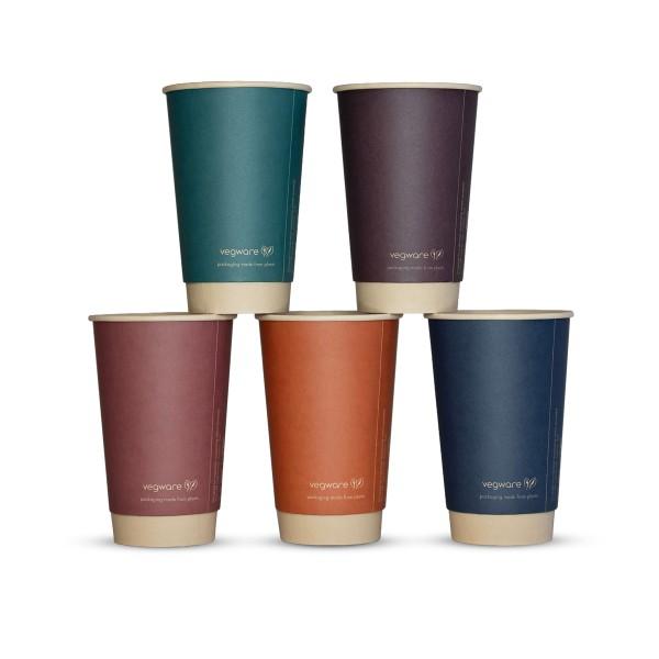 16oz Feel Snug  double wall hot cup,89-Series Pack Of 400