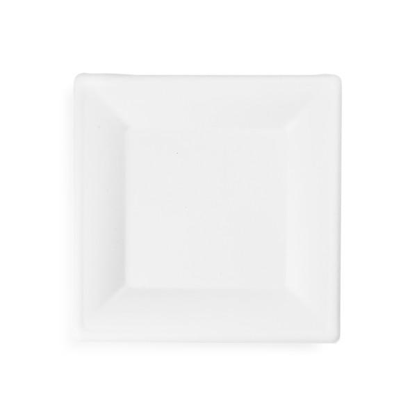 10in / 250mm square Nourish moulded fibre plate Pack of 500