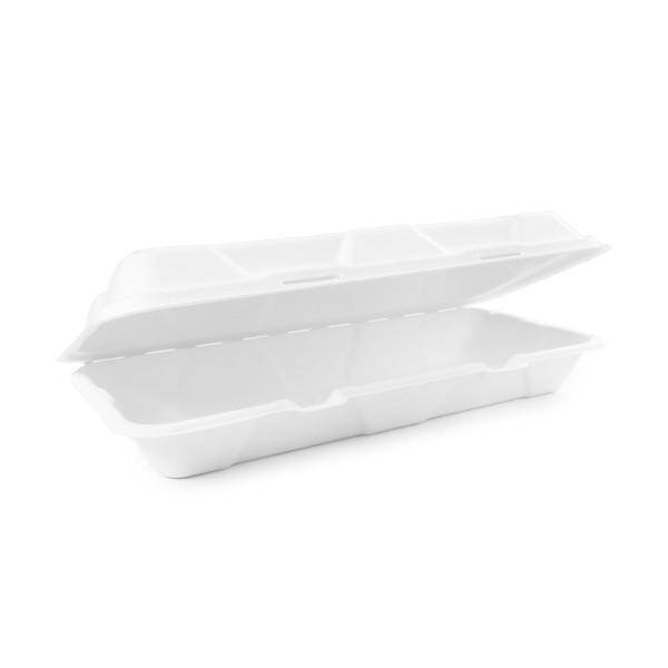 12 x 6in/310 x 145mm Nourish moulded fibre clamshell - Pack of 250