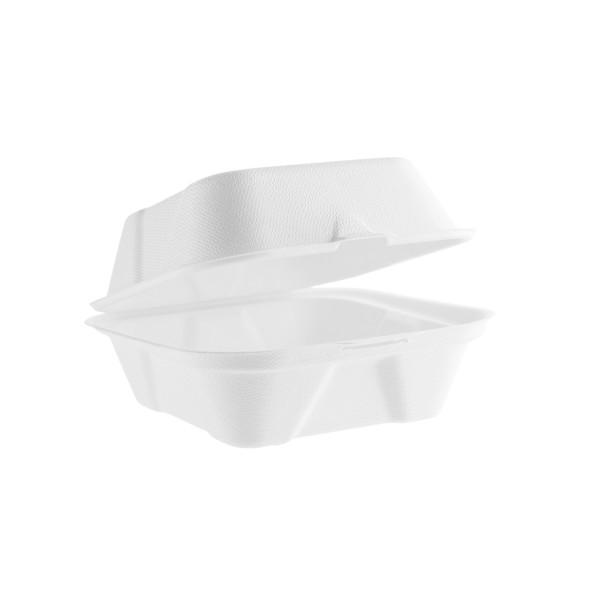 5in / 130mm Nourish moulded fibre burger box Pack of 500