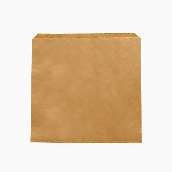 Vegware 10x10in recycled Kraft flat bag