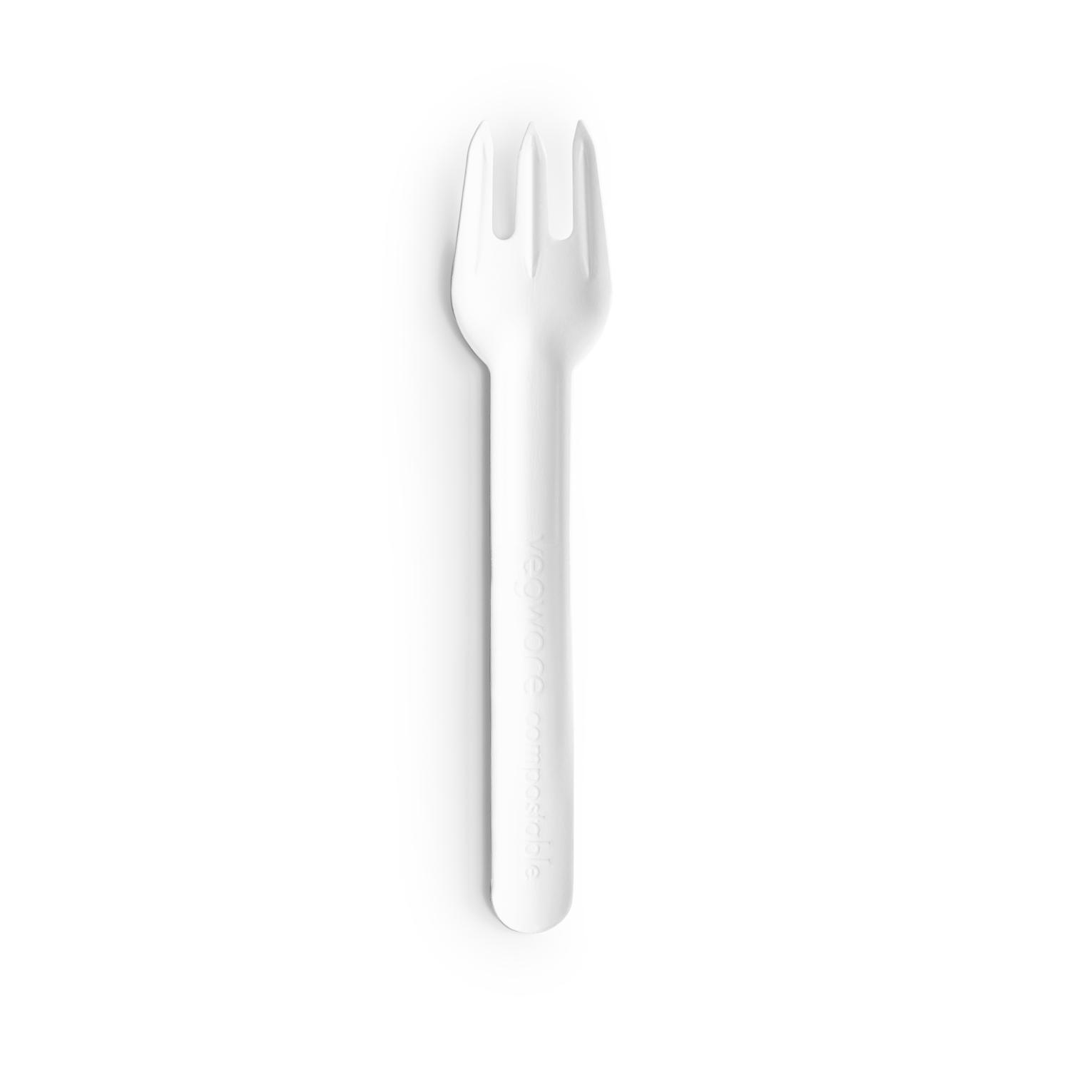 6.2in compostable paper fork