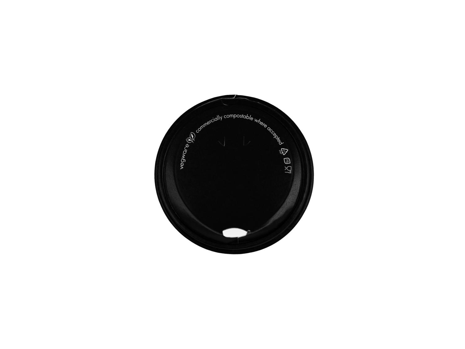 79-Series black paper sipping lid x1000