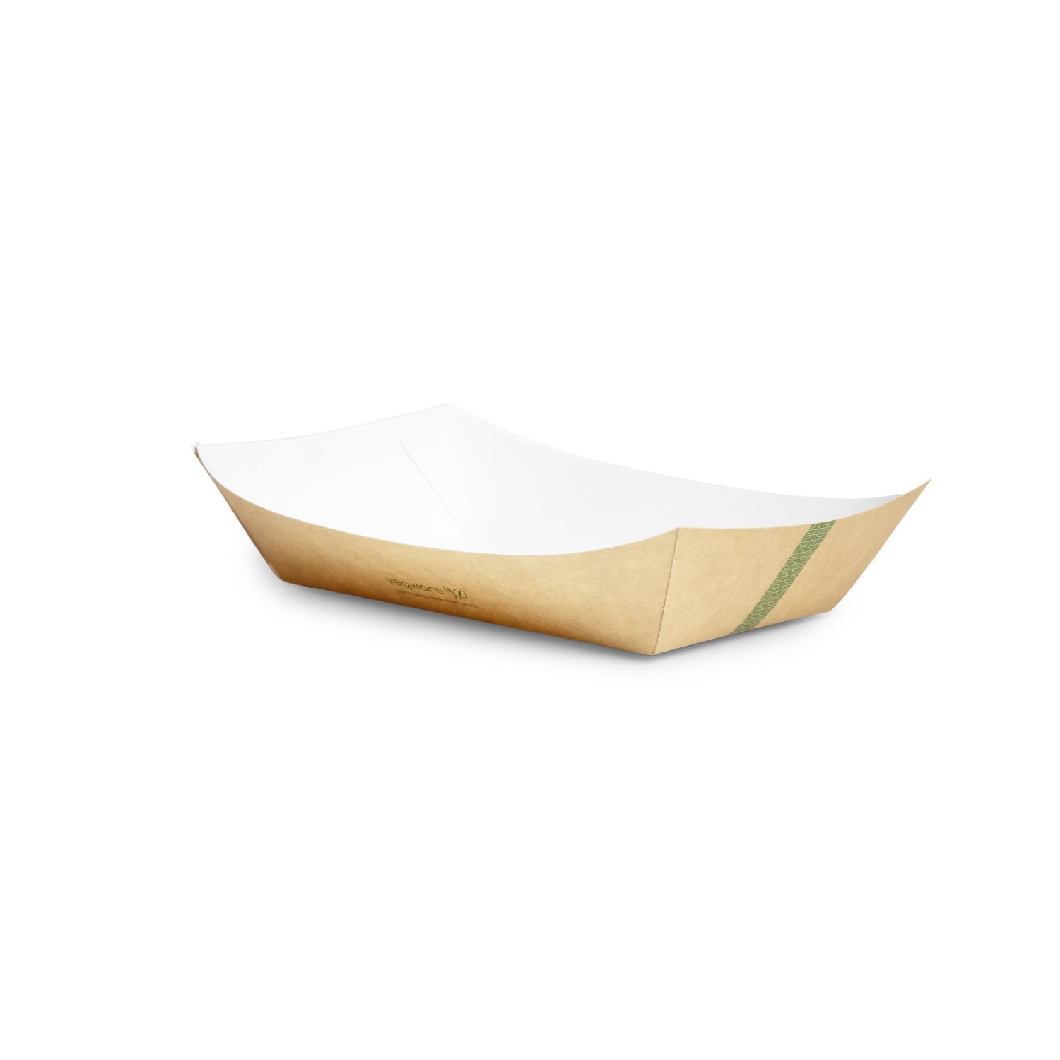 8 x 5.5in kraft food tray
