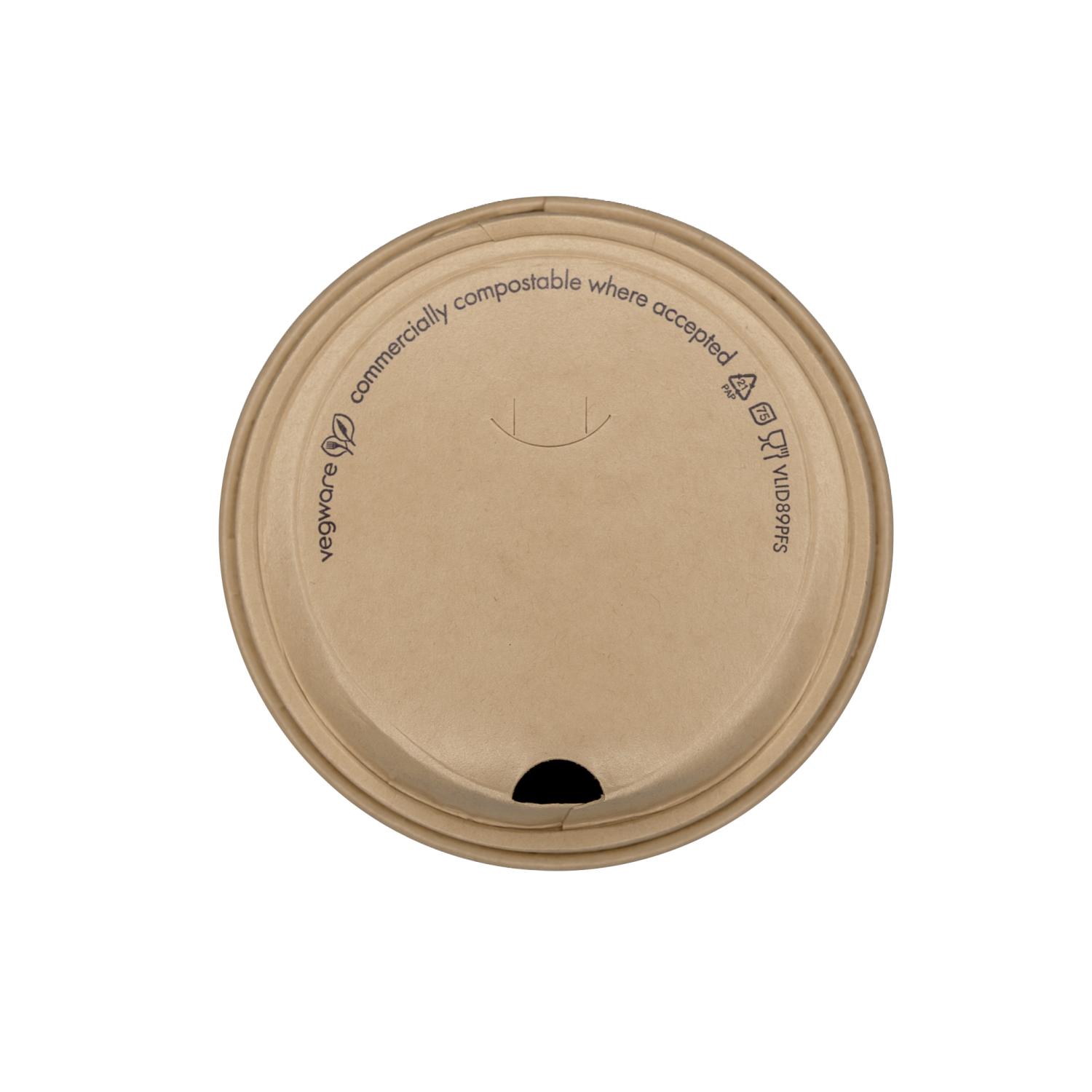 Feel Snug 89-Series paper sipping lid Pack Of 1000