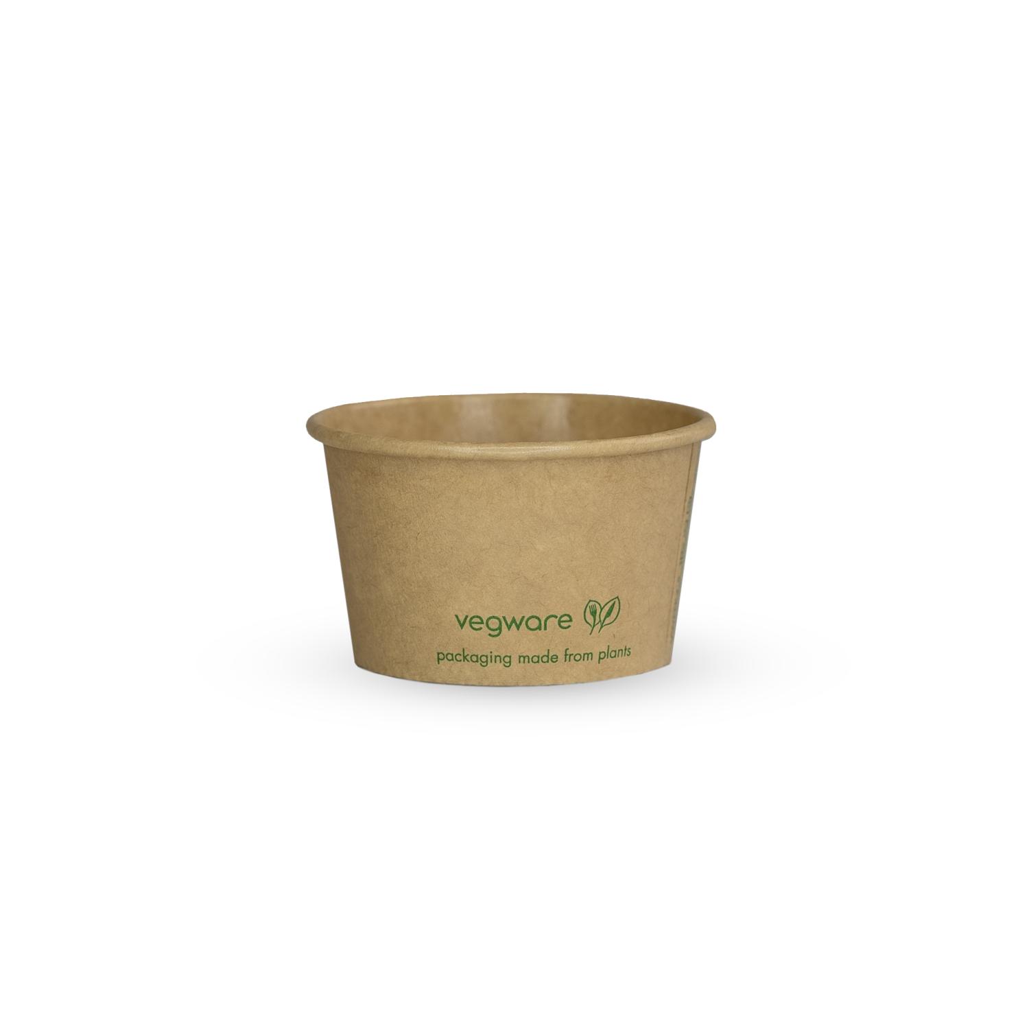 2.5oz kraft paper portion pot