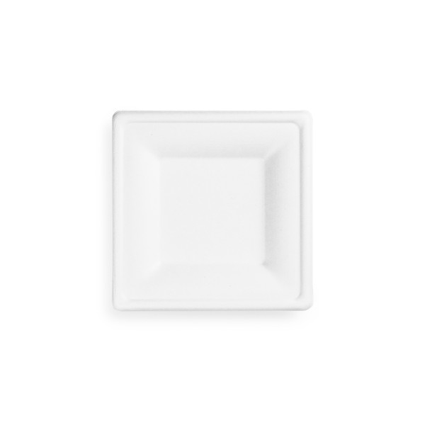6in / 150mm square Nourish moulded fibre plate Pack of 500