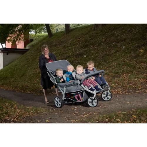 Cabrio 6-Seater Stroller with Raincover