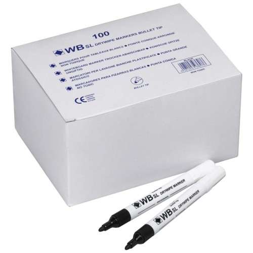 Whiteboard drywipe marker