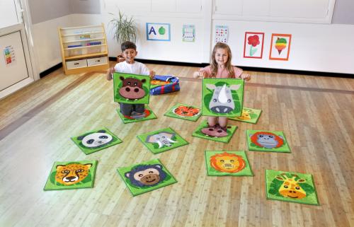 Kit For Kids Zoo Conservation Mini Carpets