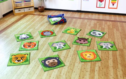 Kit For Kids Zoo Conservation Mini Carpets