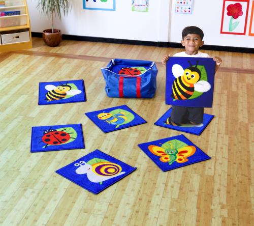 Kit For Kids Back to Nature™ Mini Bug Placement Carpets set of 14