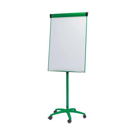 Buzzard Mobile Flipchart Easel – Green (For Use with All A1 Flipchart Pads)