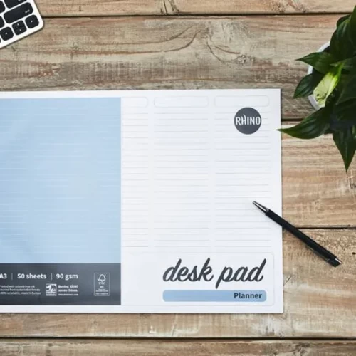 RHINO Desk Pad Planner - A3 - 90gsm - 50 Sheets