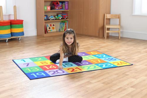 Kit For Kids Rainbow™ 1-24 Numbers Carpet