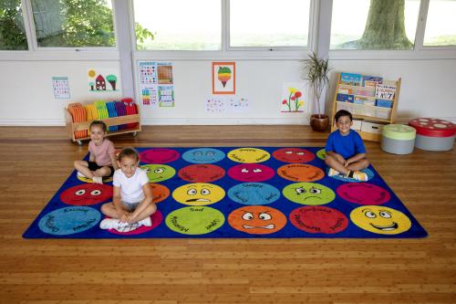 Kit For Kids Emotions\u2122 Rectangular Placement Carpet