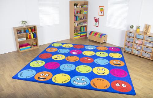 Kit For Kids Emotions™ Large Square Placement Carpet