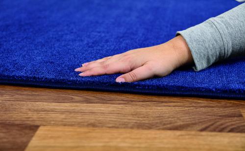 Kit For Kids Luxury Super soft Square Carpet Navy Blue