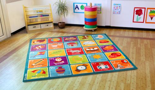 Kit For Kids Square Alphabet Carpet