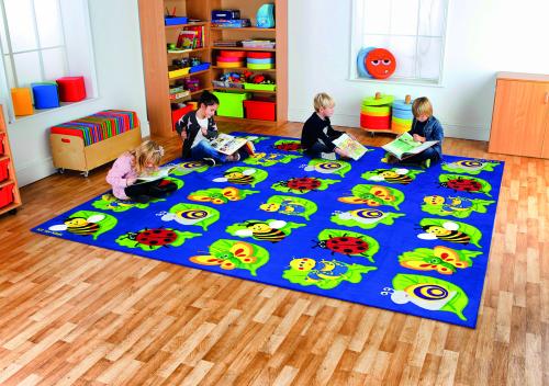 Kit For Kids Back to Nature\u2122 Large Square Bug Placement Carpet