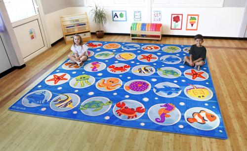 Kit For Kids Under the Sea™ Large Square Carpet