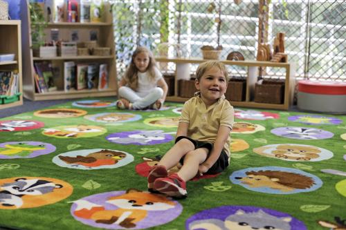 Kit For Kids Woodland Animal Placement Carpet
