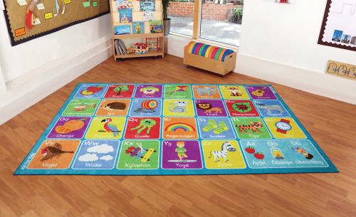 Kit For Kids German Alphabet Carpet