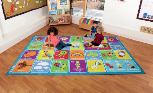 Kit For Kids German Alphabet Carpet