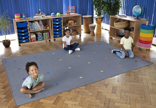 Kit For Kids Essentials Rainbow Stars Carpet