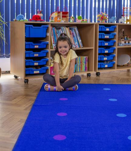 Kit For Kids Essentials Rainbow Spots Carpet