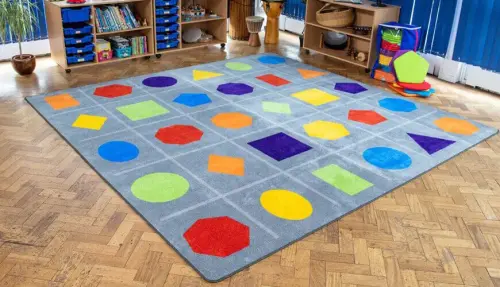 Kit For Kids Geometric Shapes Carpet