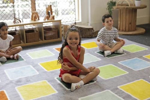 Kit For Kids Rainforest Squares Placement Carpet