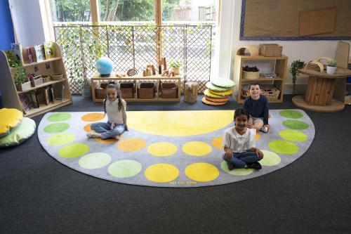 Kit For Kids Safari Large Semi-Circle Carpet