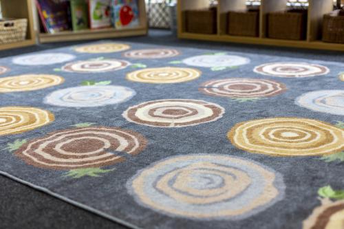 Kit For Kids Natural World\u2122 Tree Stump Placement Carpet