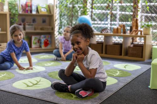 Kit For Kids Kit For Kids Natural World™ Carved Pebble Placement Carpet