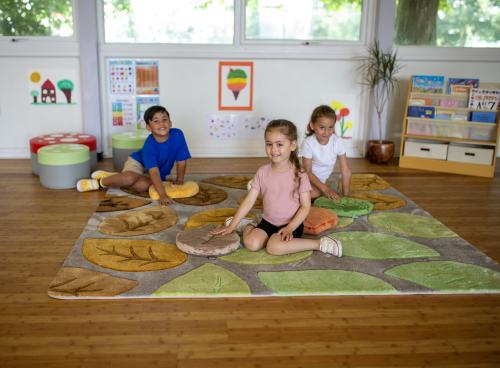 Kit For Kids Seasonal Leaves Super Deluxe Carved Carpet