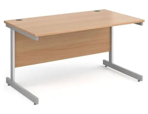 Hetherington’s CORE Office Desk – 800mm Deep Cantilever legs