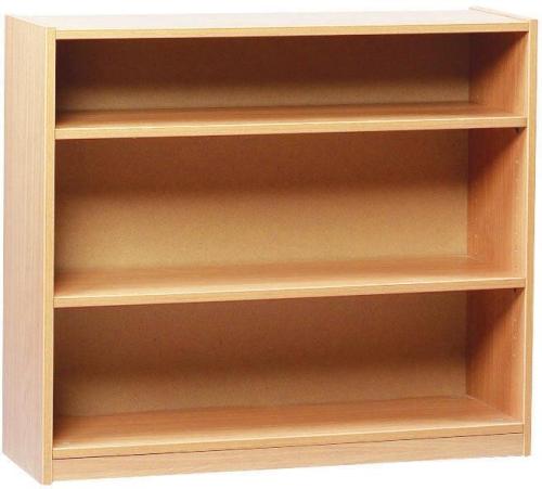 Monarch Open Bookcase – 2 Adjustable Shelves – Beech – W900 x D320 x H750mm