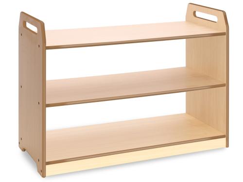 Monarch Early Years Open Storage Unit in Maple – Classroom Storage