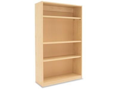 Monarch Open Bookcase – 2 Adjustable Shelves & 1 Fixed shelf– Maple – W900 x D320 x H1500mm