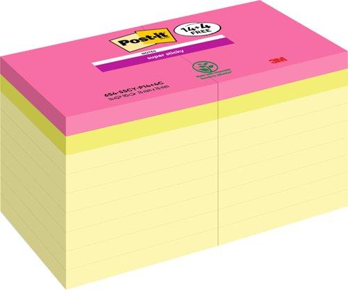 Post-it Super Sticky Notes 76x76mm Promo
