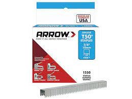 Arrow T50 Staples Box 1250 10mm - 3/8 in