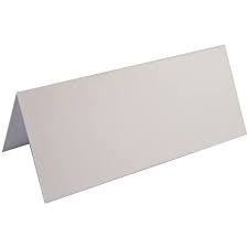 100 x Smooth White Blank Cards