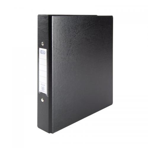 Elba 25mm 2-Ring Binder A5 Black Pk10